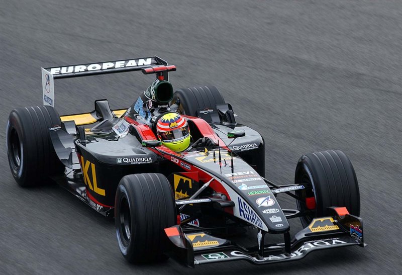 Алекс Йонг за рулём Minardi